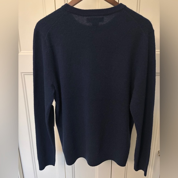 Christian Lacroix Navy Blue Men's Cashmere & Wool blend Sweater - Picture 6 of 6